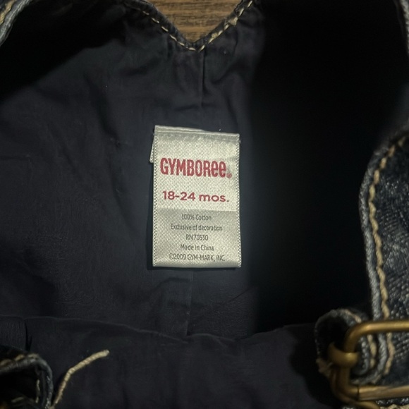 Gymboree denim jumper - Picture 2 of 2